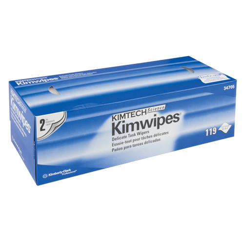 Serviette pour les travaux d&eacute;licats Kimwipes de Kimtech Science, Sp&eacute;cialis&eacute;, 12" lo x 12" la Rock Safety Industrial Ltd