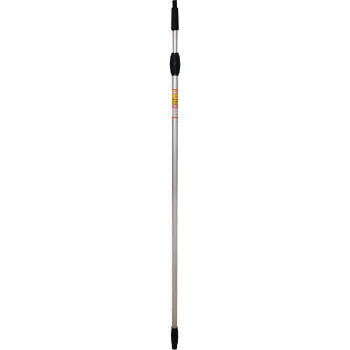 Manche rallonge pour racloir, Aluminium, T&eacute;lescopique, Pointe Filetage ACME, 96" lo Rock Safety Industrial Ltd