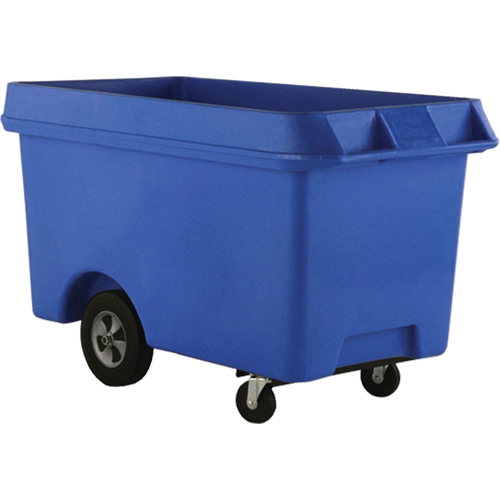 Starcart Heavy-Duty Box Truck, Polyethylene, 48" L x 31" W x 34.5" H, 16 cu. ft. Volume, 1000 lbs. Capacity Rock Safety Industrial Ltd