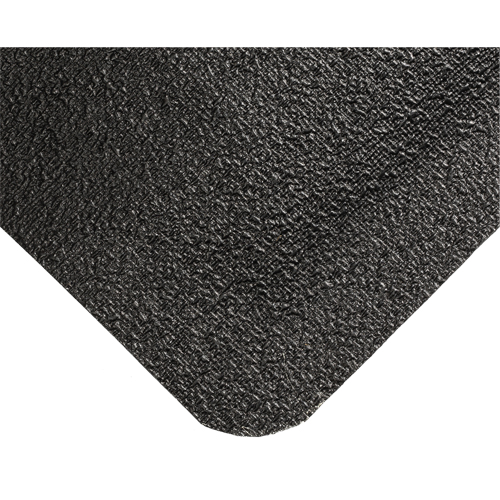 Tapis Weldsafe Ultrasoft no 447, Caoutchouc, 10' lo, 4' la x 7/8" &eacute;pais, Noir Rock Safety Industrial Ltd
