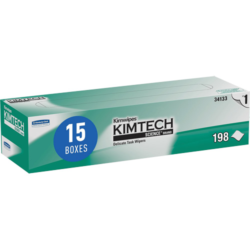 Kimtech Science Kimwipes Delicate Task Wipes, Specialty, 12" L x 12" W Rock Safety Industrial Ltd