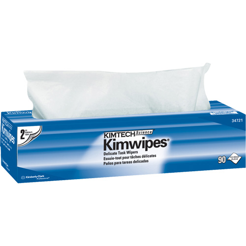Lingettes pour travaux d&eacute;licats Kimtech Science Kimwipes, Sp&eacute;cialis&eacute;, 16-3/5" lo x 14-7/10" la Rock Safety Industrial Ltd