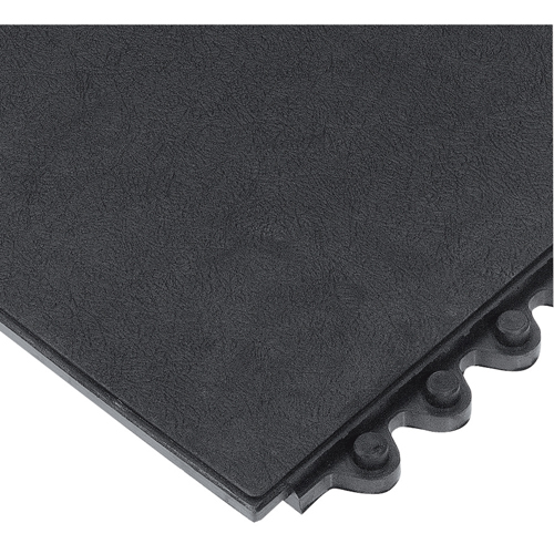 Tapis 24/Seven, Caoutchouc, 3' la c, 3' lo, 5/8" &eacute;paisseur, Noir Rock Safety Industrial Ltd