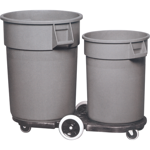 Socle roulant Tandem Brute, Noir Rock Safety Industrial Ltd