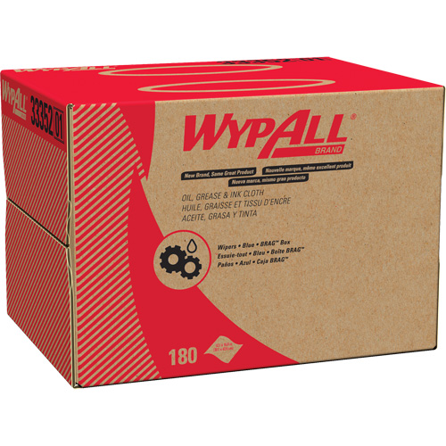 WypAll&reg; Oil, Grease & Ink Cloth, Specialty, 16-4/5" L x 12" W Rock Safety Industrial Ltd