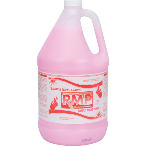 Pink Lotion Hand Soap, Liquid, 4 L, Scented Rock Safety Industrial Ltd
