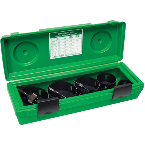 Trousse de scies-cloches bim&eacute;talliques, 13 morceaux Rock Safety Industrial Ltd