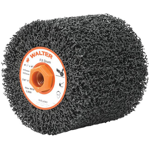 Cylindre r&eacute;versible FX, 4-1/2" dia., 4" la, 5/8"-11 arbre, Cors&eacute; Grain Rock Safety Industrial Ltd