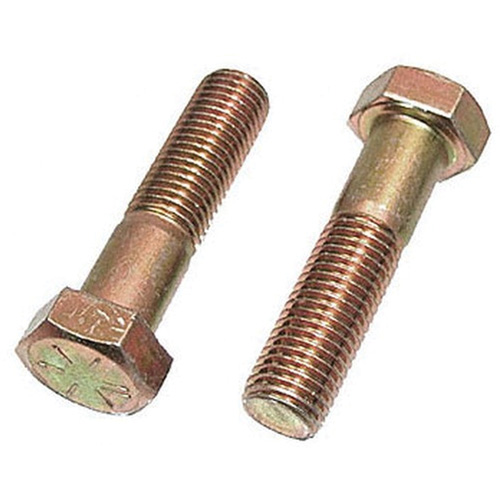 Vis d'assemblage hexagonale, 3/8" dia., 4" lo, Acier inoxydable, Cors&eacute; Rock Safety Industrial Ltd