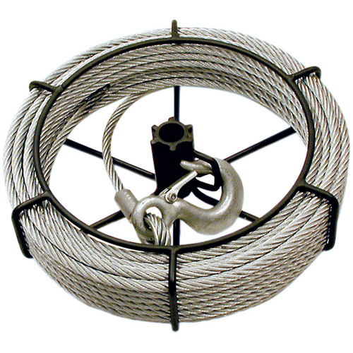 JGP-150A 1-1/2 Ton 100' Cable Assembly For JET Wire Grip Pullers Rock Safety Industrial Ltd