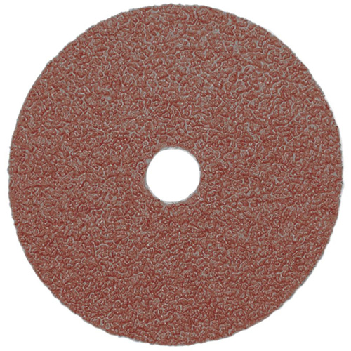 Resin Fibre Sanding Disc, Aluminum Oxide, A50, 4-1/2" Dia x 7/8" Arbor Rock Safety Industrial Ltd