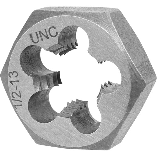 SAE Hex Die, 1-7/16" Dia., 5/8"-11 Thread, Alloy Steel Rock Safety Industrial Ltd