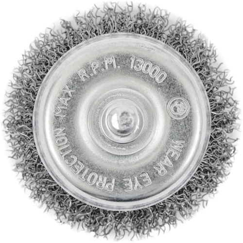 Brosse coupelle sertie sur tige Rock Safety Industrial Ltd