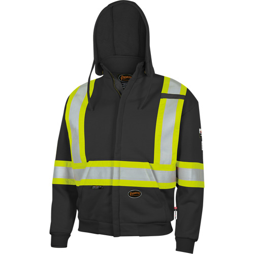 337SF Capuche &agrave; fermeture &eacute;clair ignifug&eacute;e, Hommes, Petit, Noir, 22 cal/cm² Rock Safety Industrial Ltd