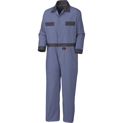 5133T Combinaison avec boutons en laiton dissimul&eacute;s, Hommes, Bleu marin, Taille 42 Rock Safety Industrial Ltd