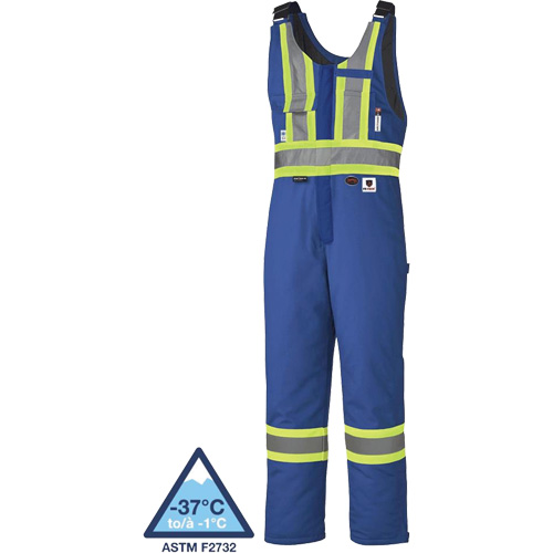 5524A High-Visibility Flame-Resistant Quilted Safety Coveralls, 2X-Large, Royal Blue Rock Safety Industrial Ltd