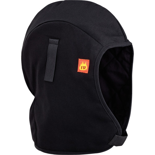 564A Flame Resistant Quilted Hardhat Liner, Black, Cotton Rock Safety Industrial Ltd