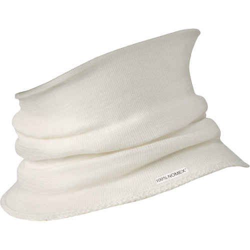 C207 Neck Warmer & Wind Guard, White, Nomex&reg; Rock Safety Industrial Ltd