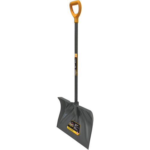 Pelle &agrave; neige Pro, Lame Polypropyl&egrave;ne, Largueur 13-1/2", Manche Prise en D Rock Safety Industrial Ltd