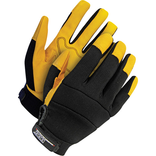 Gants de m&eacute;canicien X-Site, Paume Cuir fleur de ch&egrave;vre, Taille 2T-Grand Rock Safety Industrial Ltd