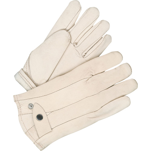Classic Roper Gloves, 10, Grain Cowhide Palm, Fleece Inner Lining Rock Safety Industrial Ltd