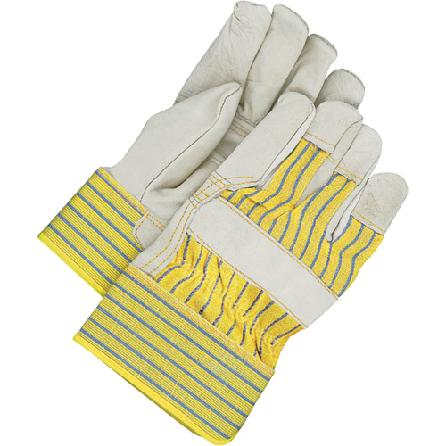 Fitters Gloves with Patch Palm, One Size, Grain Cowhide Palm, Fleece Inner Lining Rock Safety Industrial Ltd