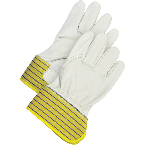 Classic Fitter Gloves, Large, Grain Cowhide Palm, Fleece Inner Lining Rock Safety Industrial Ltd