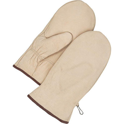 Mitaines traditionnelles non doubl&eacute;es en Cuir de vache fleur, Taille Taille unique, Mitaine Rock Safety Industrial Ltd