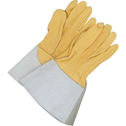 Gander Brand Reverse Grain TIG Welder Gloves, Grain Deerskin, Size 9 Rock Safety Industrial Ltd
