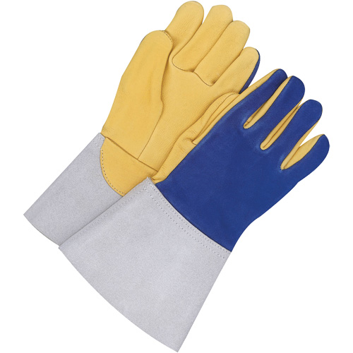 Gants pour soudeur TIG avec poignet de 5,5", Cuir fleur de daim, Taille 10 Rock Safety Industrial Ltd