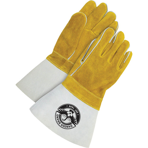 Welder Gloves with 5" Cuff, Split Cowhide, Size One Size Rock Safety Industrial Ltd