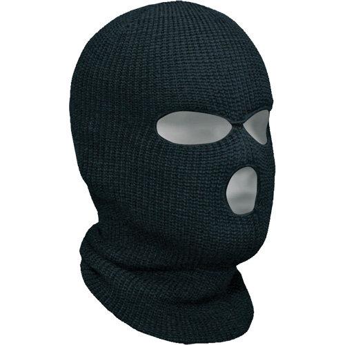 Classic 3-Hole Balaclava, Acrylic, Black Rock Safety Industrial Ltd