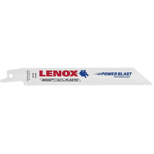 General Purpose Reciprocating Saw Blades, Bi-Metal, 10 TPI, 8" L x 3/4" W Rock Safety Industrial Ltd
