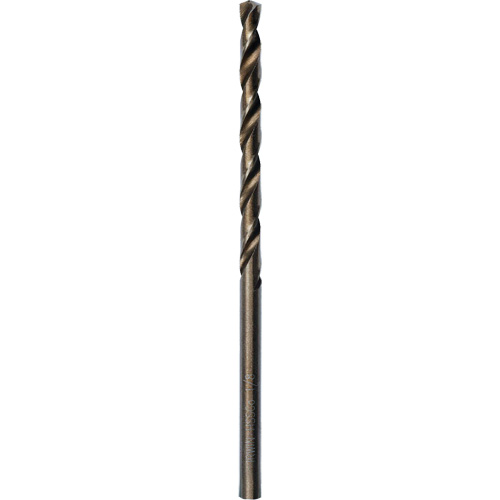 Foret court &agrave; usage intensif, Acier rapide au cobalt, 1/8", 2-3/4" lo, 1-5/8" Cannelure, 135° Angle Rock Safety Industrial Ltd