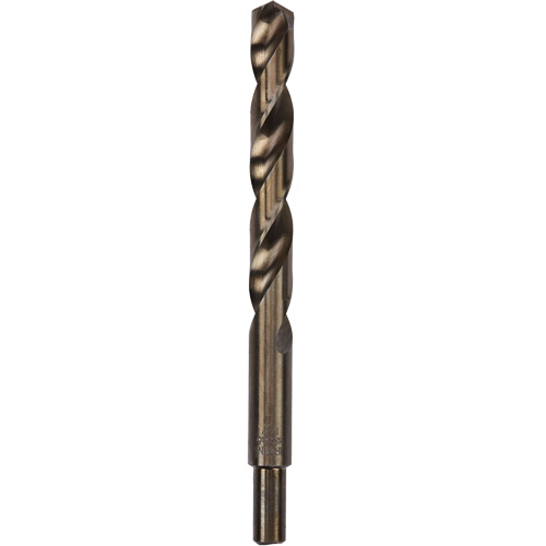Heavy-Duty Jobber Drill Bit, High Speed Cobalt, 1/2", 6" L, 1-1/2" Flute, 135° Point Angle Rock Safety Industrial Ltd