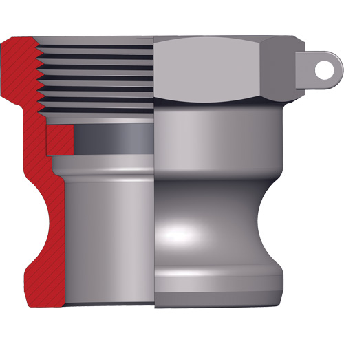 Dixon&reg; Cam & Groove Adapter Rock Safety Industrial Ltd