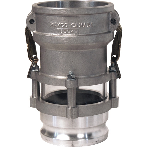 Coupleur &agrave; cannelure et came de conduite avec voyant x adaptateur Rock Safety Industrial Ltd