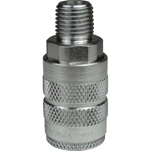 Coupleur de filetage pneumatique m&acirc;le de s&eacute;rie J pour industrie automobile Rock Safety Industrial Ltd