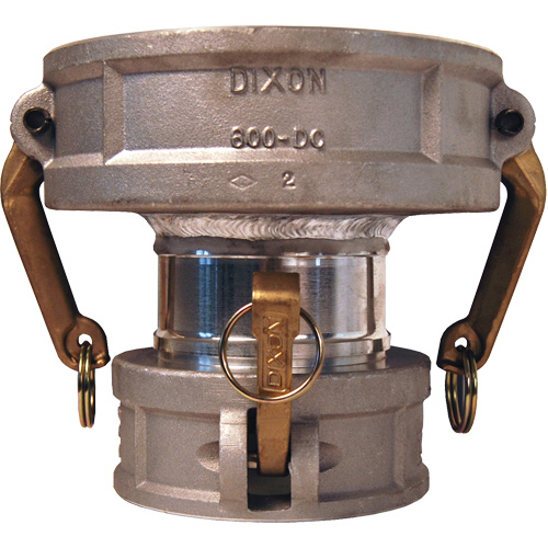 Coupleur &agrave; came et cannelure, Aluminium, 4", 75 psi Rock Safety Industrial Ltd