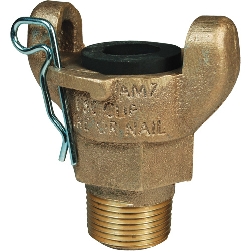 Embout Air King, Laiton, 3/4", NPT m&acirc;le, 150 psi Rock Safety Industrial Ltd