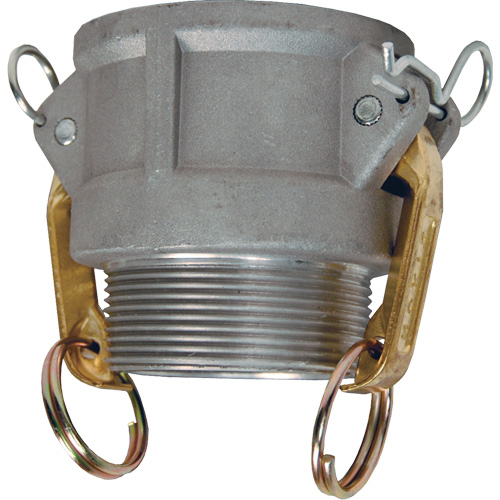 Coupleur &agrave; came et cannelure Global, Aluminium, Type B, 3", NPT m&acirc;le, 125 PSI Rock Safety Industrial Ltd