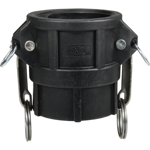 Cam & Groove Coupler, Polypropylene, Type D, 3", Female NPT, 60 PSI Rock Safety Industrial Ltd