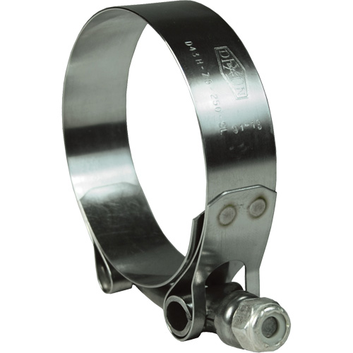 Bride de serrage pour boulon pour rainure en T, Dia. min 3,586", Dia. max 3,882" Rock Safety Industrial Ltd