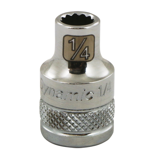 Douille SAE, 1/4", Prise 3/8", 12 pans Rock Safety Industrial Ltd
