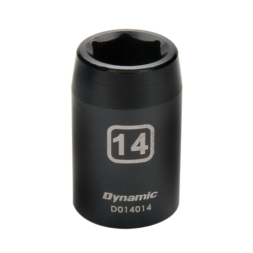 Douille m&eacute;trique, Chocs, 8 mm, Prise 1/2", 6 pans Rock Safety Industrial Ltd