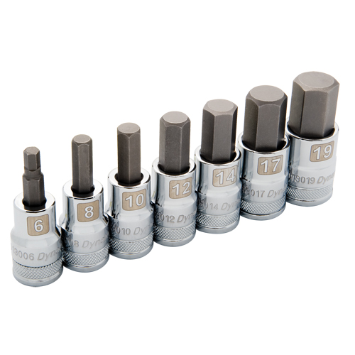 Jeu de douilles m&eacute;triques standards, 7 mrcx Rock Safety Industrial Ltd