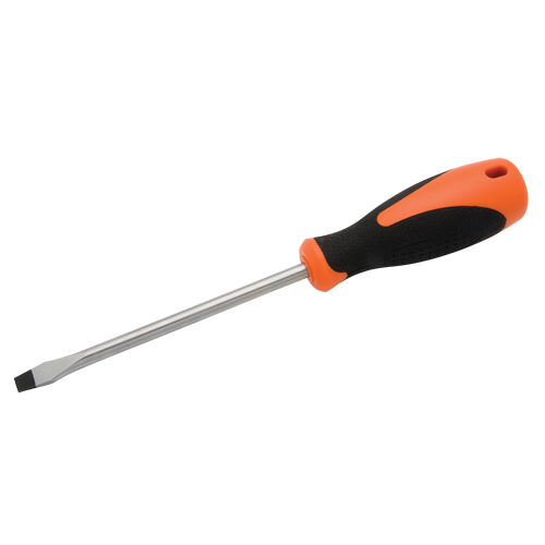 Tournevis pour &eacute;crous &agrave; fente, Tige de 5/16", Ronde, 10-5/8" lo, Prise en Coussin&eacute;e Rock Safety Industrial Ltd