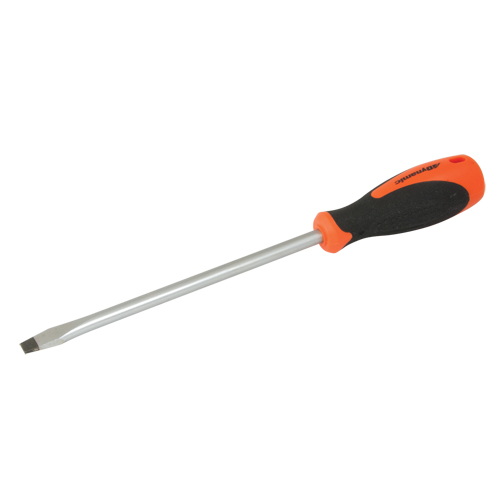 Tournevis pour &eacute;crous &agrave; fente, Tige de 3/8", Ronde, 12-5/8" lo, Prise en Coussin&eacute;e Rock Safety Industrial Ltd