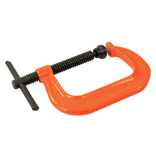 Serre-joint en C, Capacit&eacute; de 8" (203 mm), Profondeur de gorge de 5" (127 mm) Rock Safety Industrial Ltd