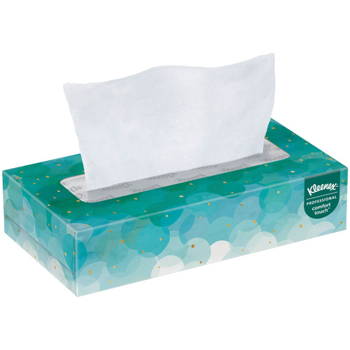 Papier-mouchoir Kleenex, 2 pli, 7,8" lo x 8,3" la, 100 feuilles/boîte Rock Safety Industrial Ltd